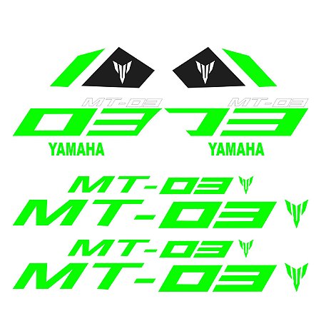 Adesivo Mt-03 2016 à 2020 Logo Para Roda
