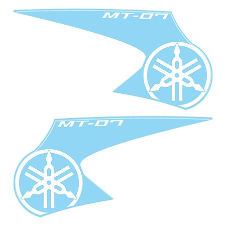 Adesivo Yamaha MT-07  Lateral Resinado 2014 à 2018