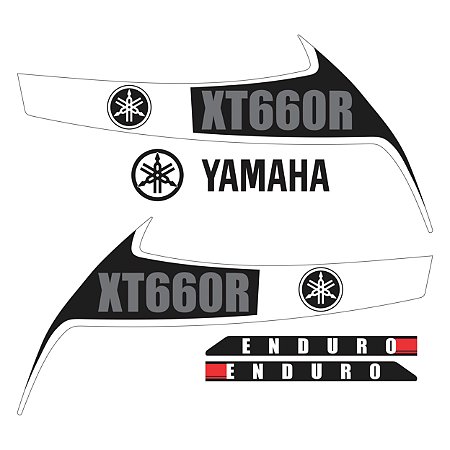 Adesivo Yamaha Xt 660r 2013 à 2014