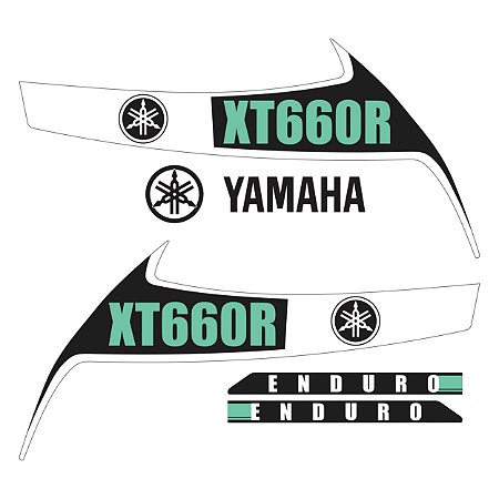 Adesivo Yamaha Xt 660r 2013 à 2014