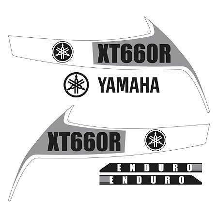 Adesivo Yamaha Xt 660r 2013 à 2014