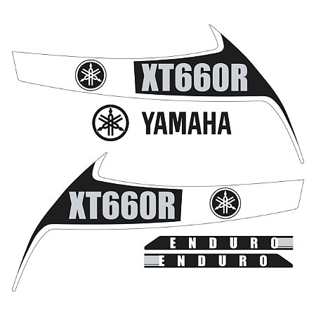 Adesivo Yamaha Xt 660r 2013 à 2014
