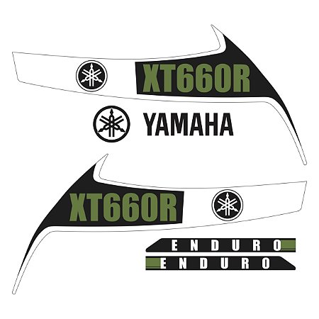 Adesivo Yamaha Xt 660r 2013 à 2014