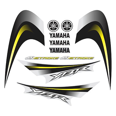 Adesivo Yamaha Ybr 125 2002 à 2005