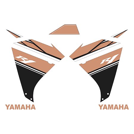 Adesivo Yamaha Yzf R1 2009 à 2012