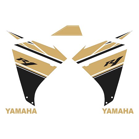 Adesivo Yamaha Yzf R1 2009 à 2012