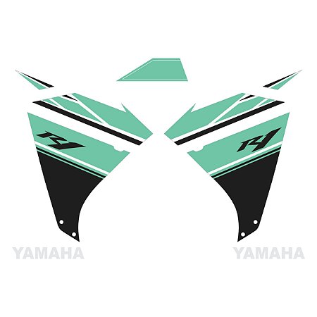 Adesivo Yamaha Yzf R1 2009 à 2012