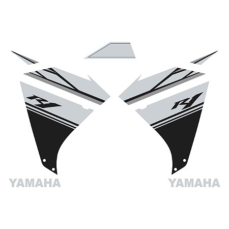 Adesivo Yamaha Yzf R1 2009 à 2012