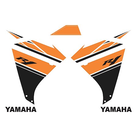Adesivo Yamaha Yzf R1 2009 à 2012