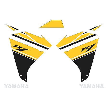 Adesivo Yamaha Yzf R1 2009 à 2012