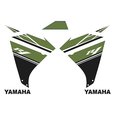 Adesivo Yamaha Yzf R1 2009 à 2012