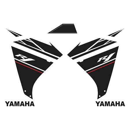 Adesivo Yamaha Yzf R1 2009 à 2012