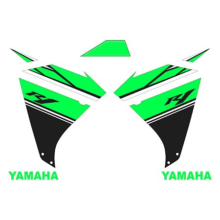 Adesivo Yamaha Yzf R1 2009 à 2012