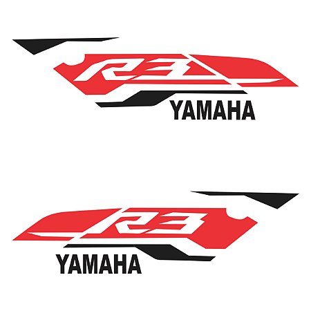 Adesivo Yamaha YZF R3 2016 Lateral