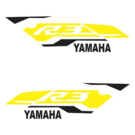 Adesivo Yamaha YZF R3 2016 Lateral