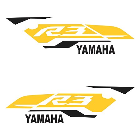 Adesivo Yamaha YZF R3 2016 Lateral