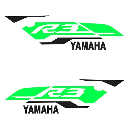 Adesivo Yamaha YZF R3 2016 Lateral
