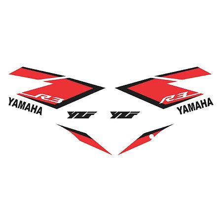 Adesivo Yamaha Yzf R3 2016 à 2022