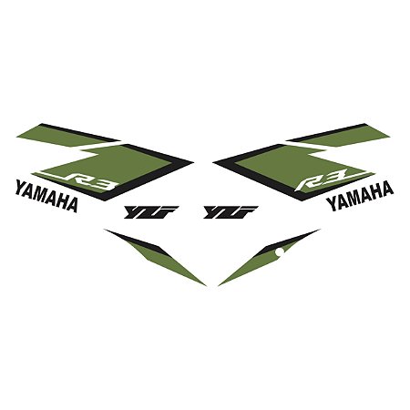Adesivo Yamaha Yzf R3 2016 à 2022