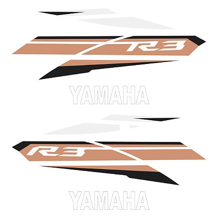 Adesivo Yamaha Yzf R3 2017