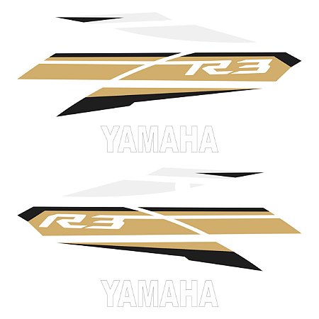 Adesivo Yamaha Yzf R3 2017