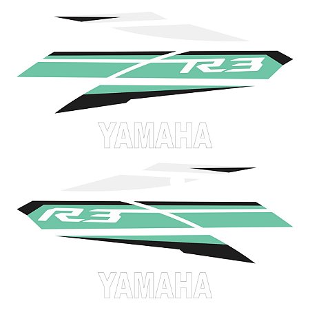 Adesivo Yamaha Yzf R3 2017