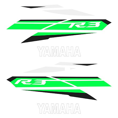 Adesivo Yamaha Yzf R3 2017