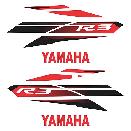 Adesivo Yamaha Yzf R3 2017