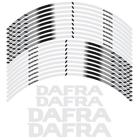 Friso Adesivo Refletivo Dafra