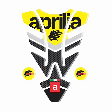 Adesivo Aprilia Tank Pad Compatível Frontal