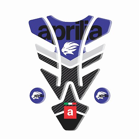 Adesivo Aprilia Tank Pad Compatível Frontal