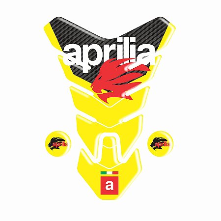 Adesivo Aprilia Tank Pad Compatível Frontal