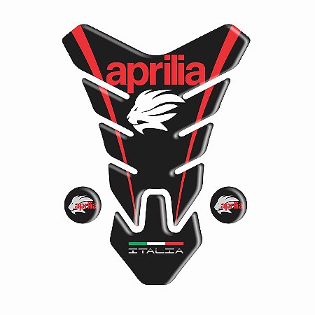 Adesivo Aprilia Tank Pad Compatível Frontal