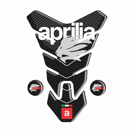 Adesivo Aprilia Tank Pad Compatível Frontal