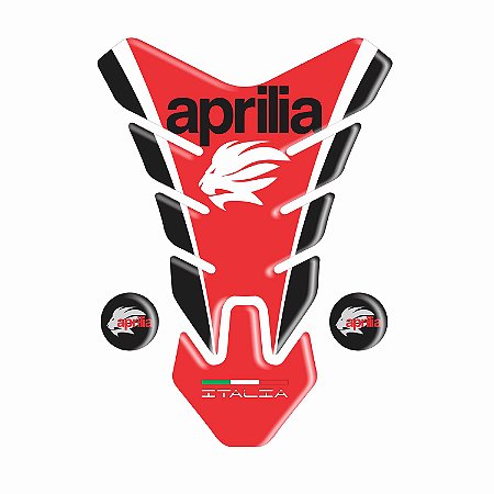 Adesivo Aprilia Tank Pad Compatível Frontal