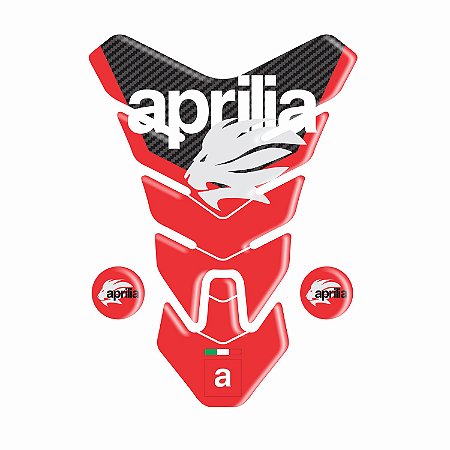 Adesivo Aprilia Tank Pad Compatível Frontal