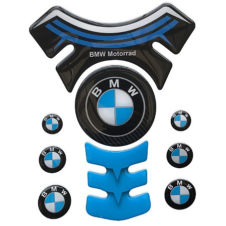 Adesivo Protetor Bmw Compatível Tanque Resinado