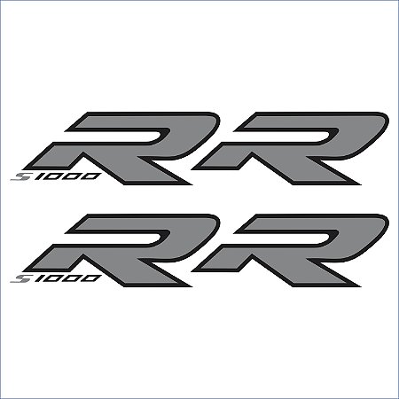 Adesivo Bmw S1000RR Logo Resinado