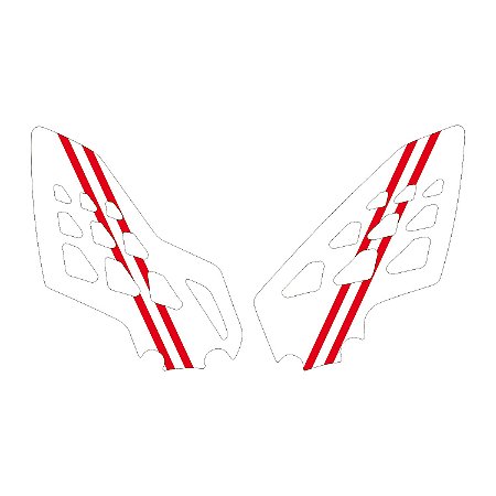 Adesivo S1000rr Pedaleira 2010-2011