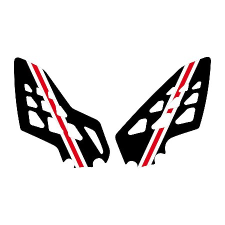 Adesivo S1000rr Pedaleira 2010-2011