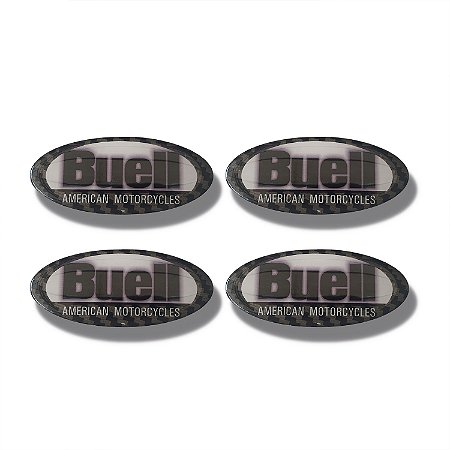 Adesivo Logo Buell Resinado