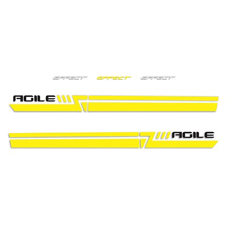 Adesivo Agile Faixa Lateral Chevrolet