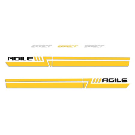 Adesivo Agile Faixa Lateral Chevrolet