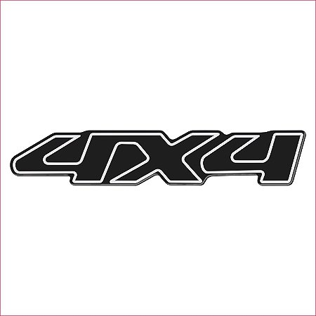 Adesivo Emblema Tracker 4x4 Resinado