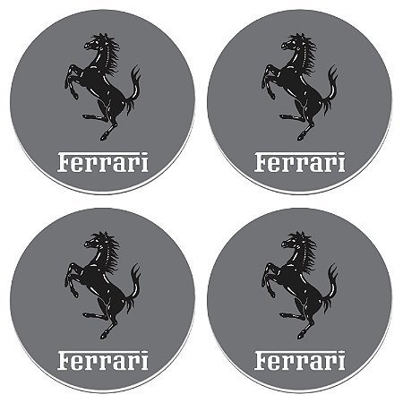 Adesivo Emblema Ferrari Para Roda