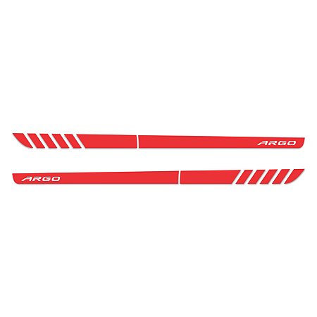 Adesivo Faixa Lateral Sport Fiat Argo