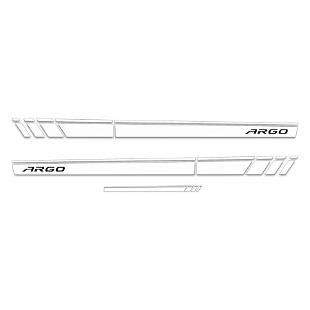 Adesivo Faixa Lateral Sport Fiat Argo Modelo 2