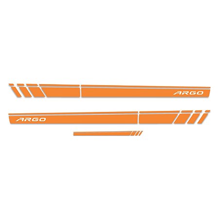 Adesivo Faixa Lateral Sport Fiat Argo Modelo 2