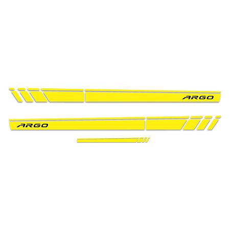 Adesivo Faixa Lateral Sport Fiat Argo Modelo 2