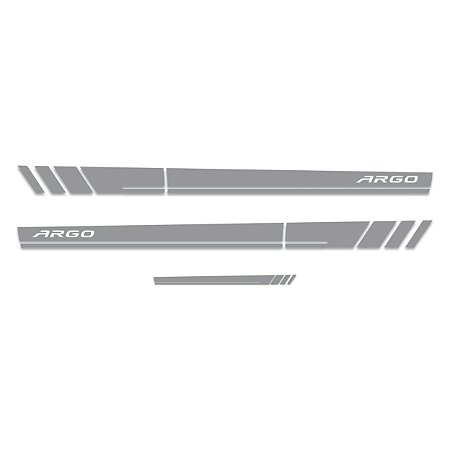 Adesivo Faixa Lateral Sport Fiat Argo Modelo 3